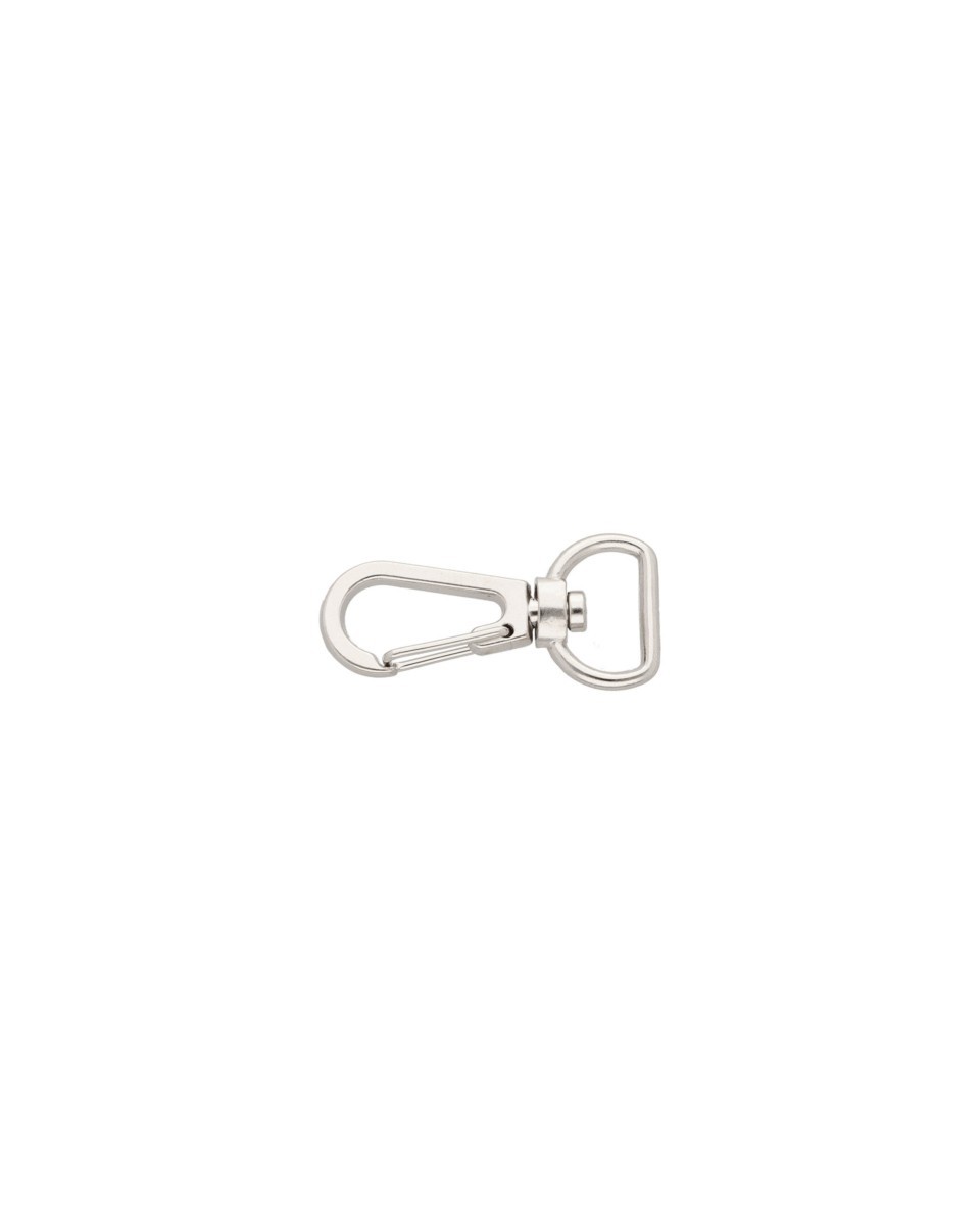 Karabińczyk metalowy 13x37 mm 0325-0025 nikiel