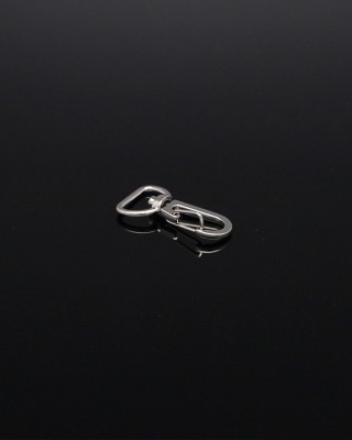 METAL SNAP HOOK&nbsp13 MM HIACYNT NICKEL 100   PCS