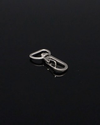 METAL SNAP HOOK 14 MM HIACYNT NICKEL 100     PCS