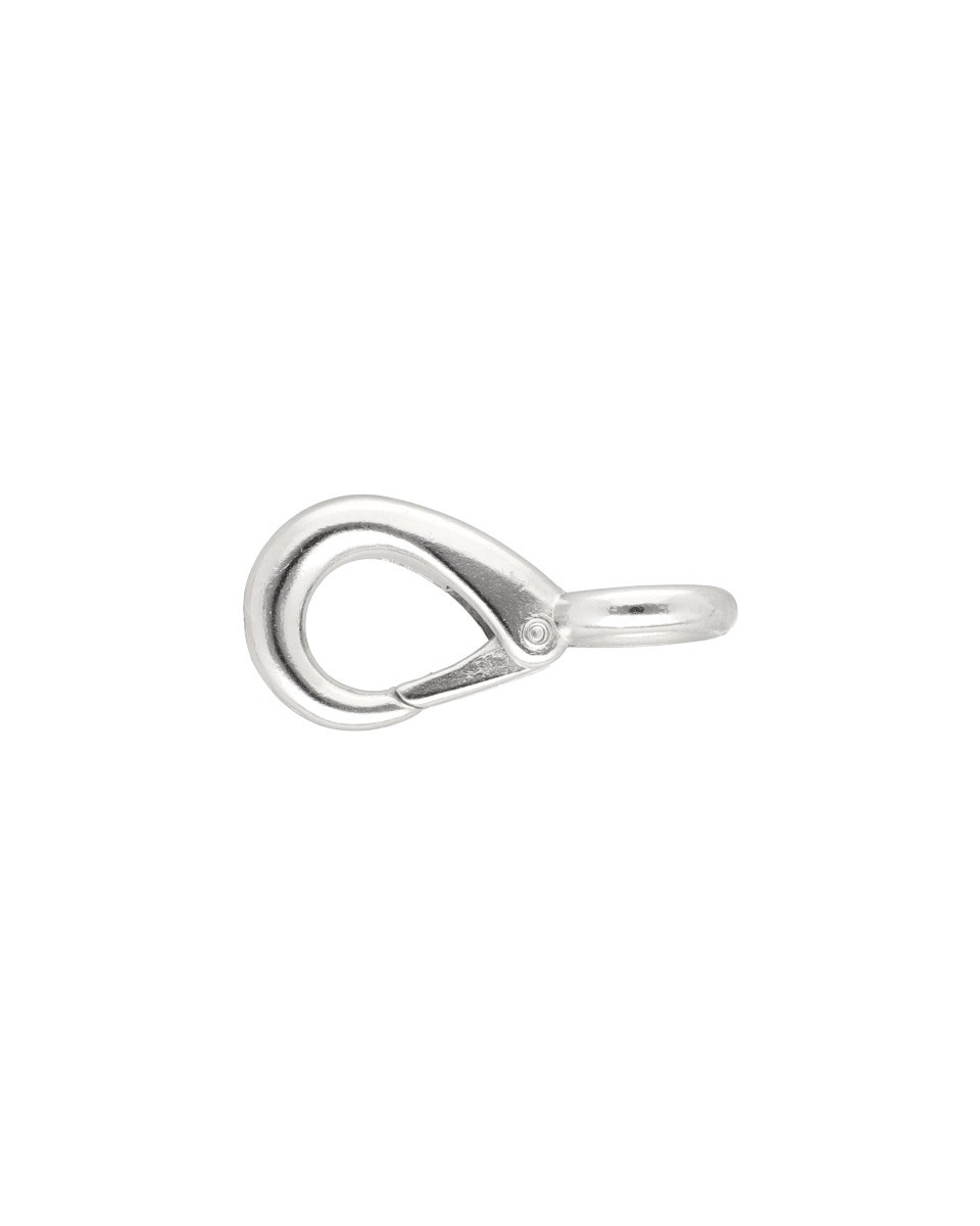 KARABINERHAKEN 12 MM NICKEL 100  ST.