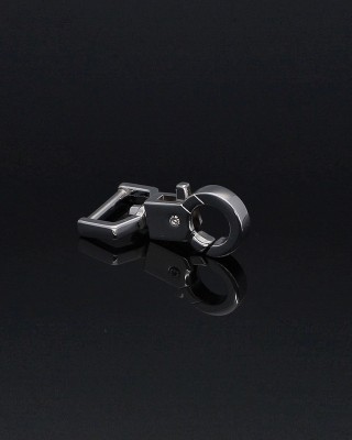 EXTRA SHINING METAL SNAP  HOOK 18 MM EMIL GLOSSY NICKEL 1 PCS