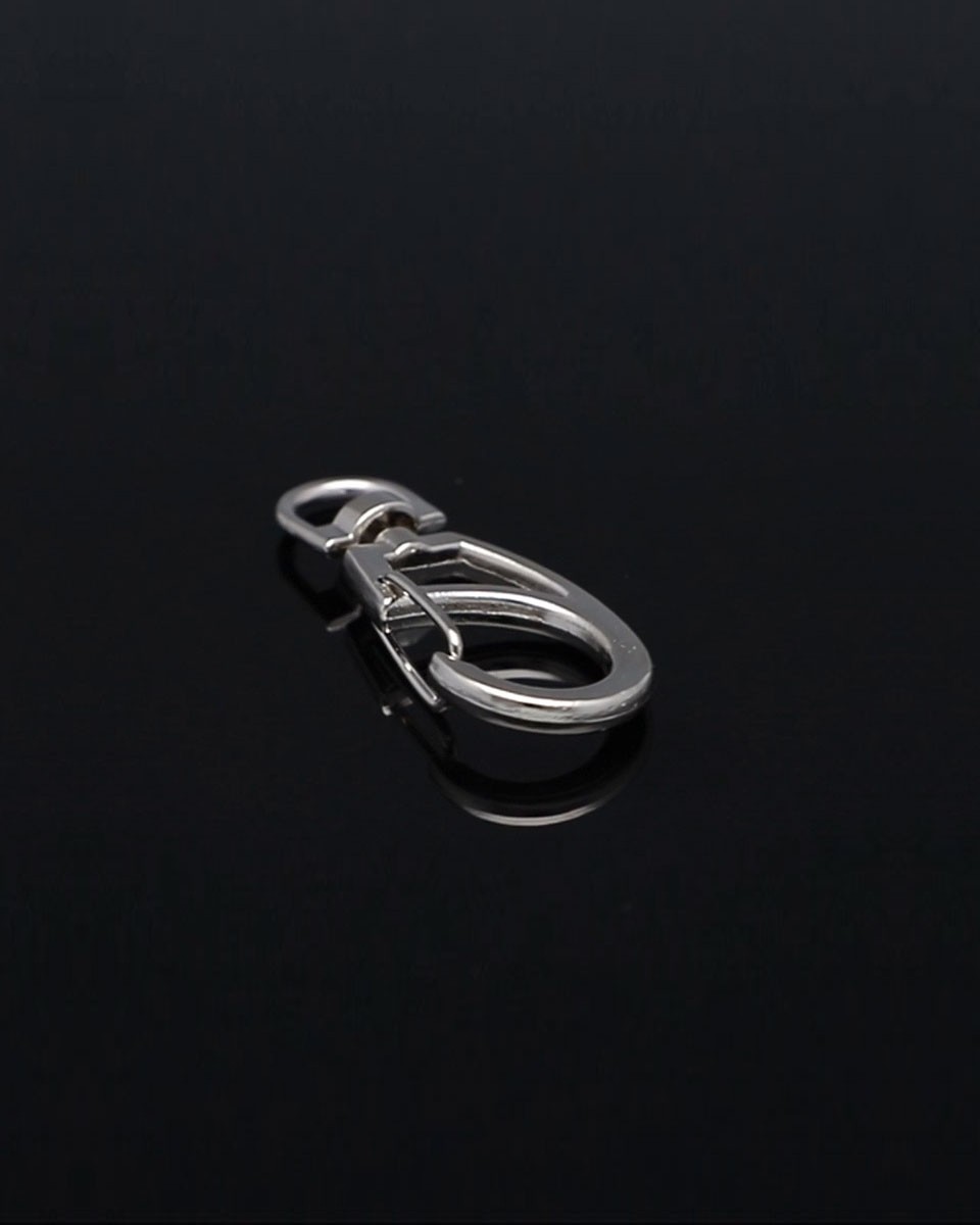 EXTRA LESK KOVOVÁ KARABINA 9  MM MODEST NIKL LESK 1  KS