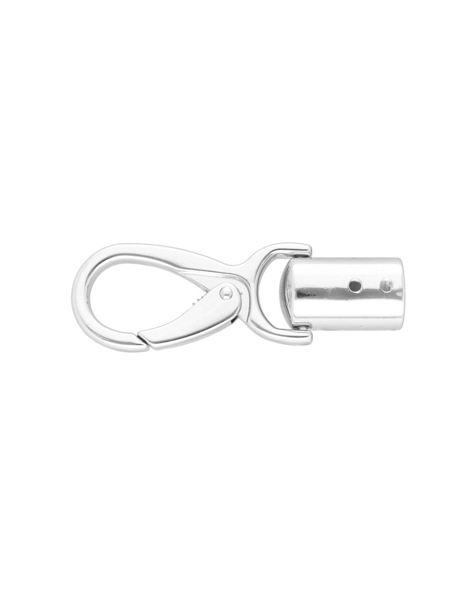 EXTRA  GLANZ KARABINERHAKEN 13  MM  GERALD NICKELGLANZ 1  ST.
