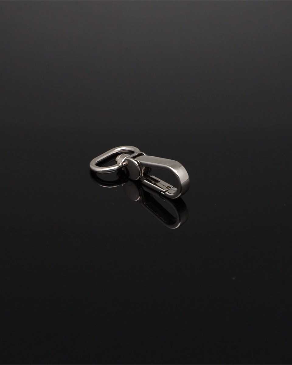 KARABINERHAKEN 0395 19 MM ADAM NICKELGLANZ 100 ST.