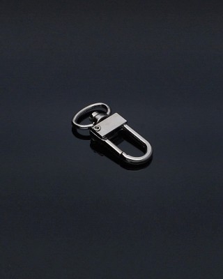 Karabińczyk metalowy 13 mm bck-h001 nikiel
