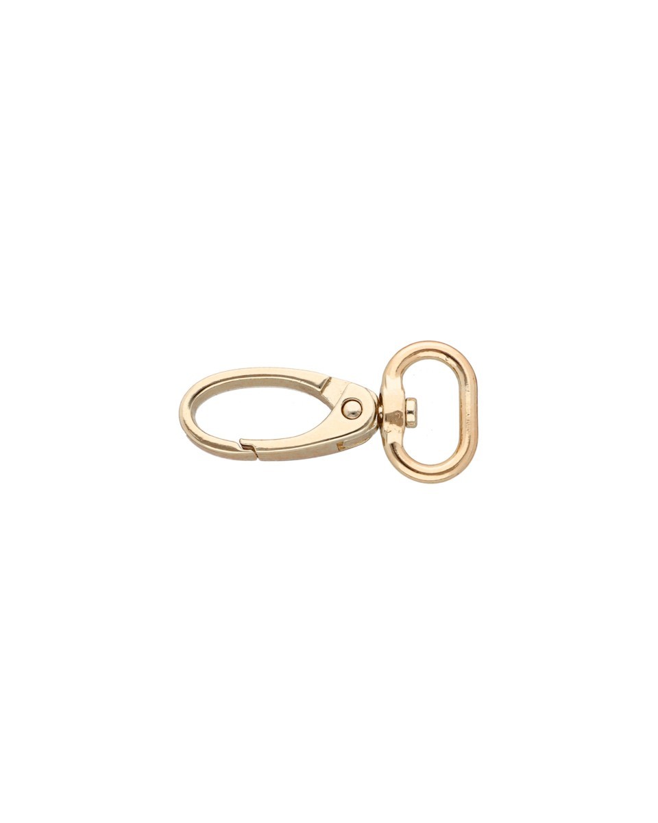 KARABINERHAKEN 2923-3 15 MM GOLDGLANZ 100 ST.