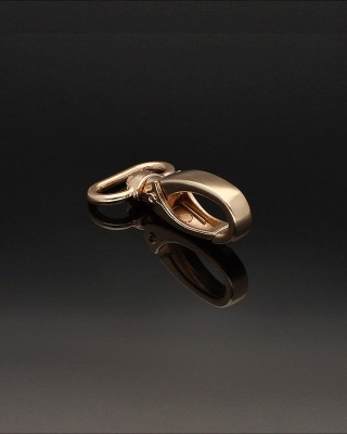 METAL  SNAP HOOK 2923-3 15 MM GLOSSY GOLD 100 PCS
