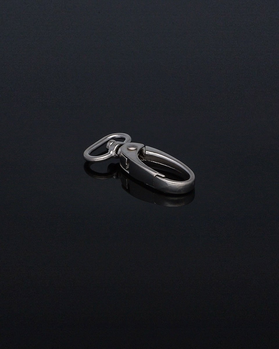 KARABINERHAKEN 0037 15   MM NICKELMATT 100   ST.