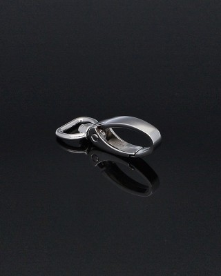 KARABINERHAKEN 13 MM 0037 NICKELGLANZ 100   ST.