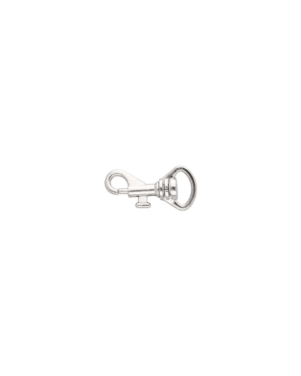 KARABINERHAKEN 11 MM IWO NICKEL 100    ST.