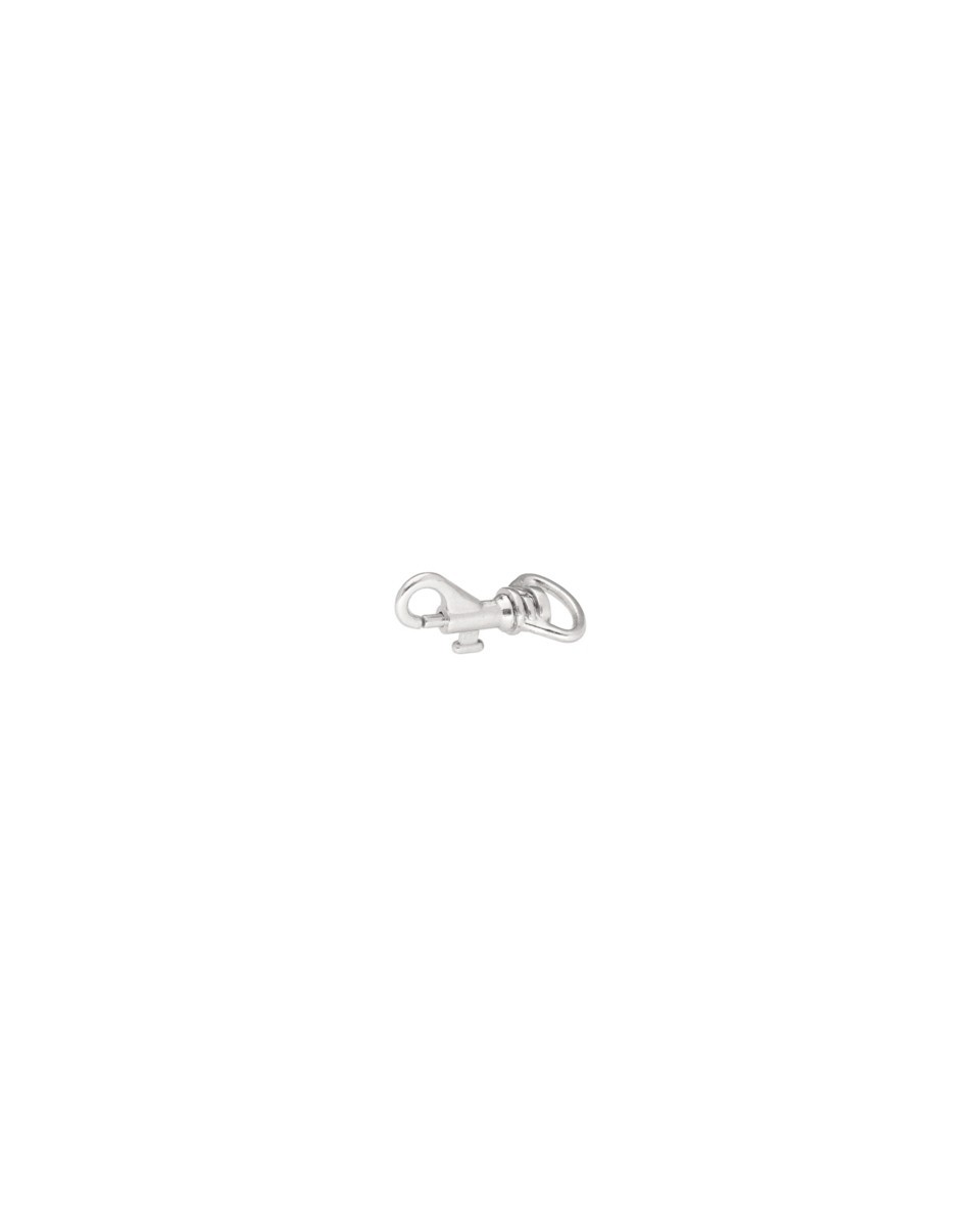 METAL SNAP HOOK 11 MM IWO NICKEL 100   PCS