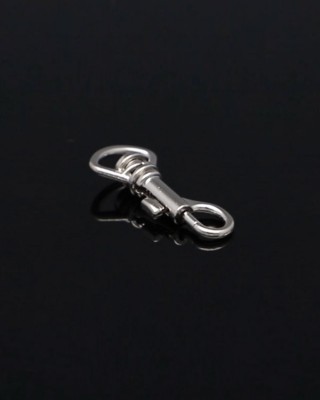 METAL SNAP HOOK 11 MM IWO NICKEL 100   PCS