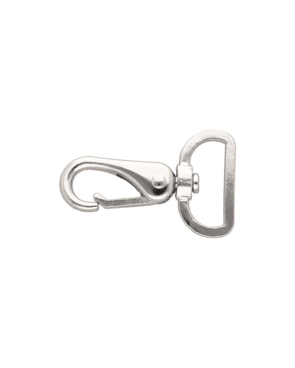 METAL SNAP HOOK RF-175 32 MM ERYK NICKEL 1 PCS