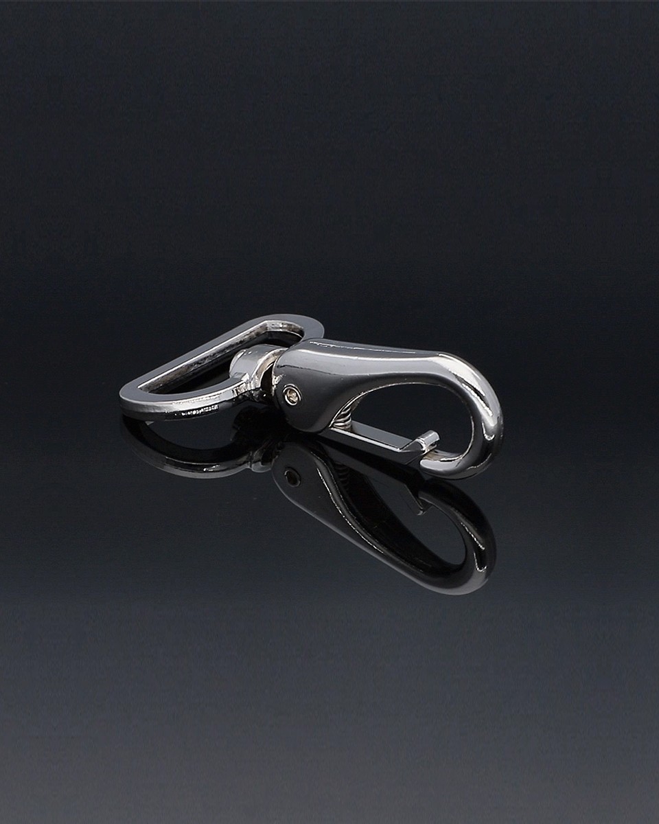 METAL SNAP HOOK RF-175 32 MM ERYK NICKEL 1 PCS