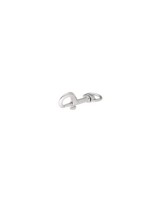 METAL SNAP HOOK 12 MM   MILO NICKEL 100  PCS