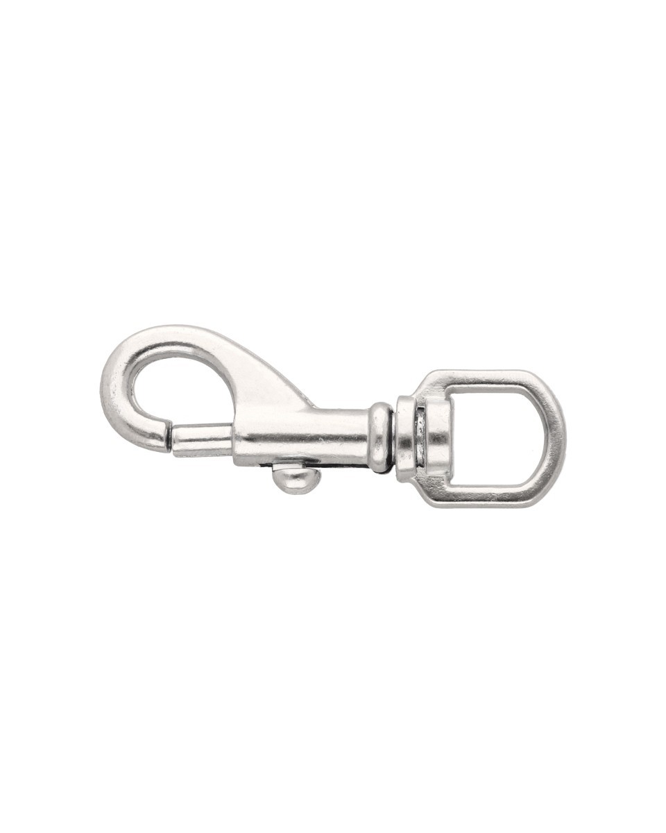 METAL SNAP HOOK 14 MM NICKEL 1 PCS