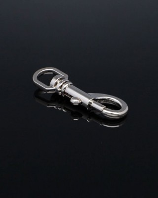 METAL SNAP HOOK 14 MM NICKEL 1 PCS