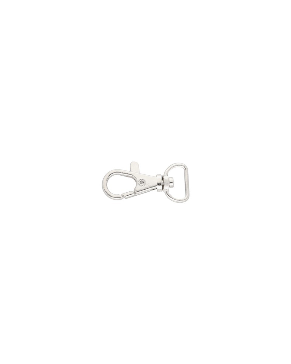 METAL SNAP HOOK 12 MM NICKEL 100 PCS