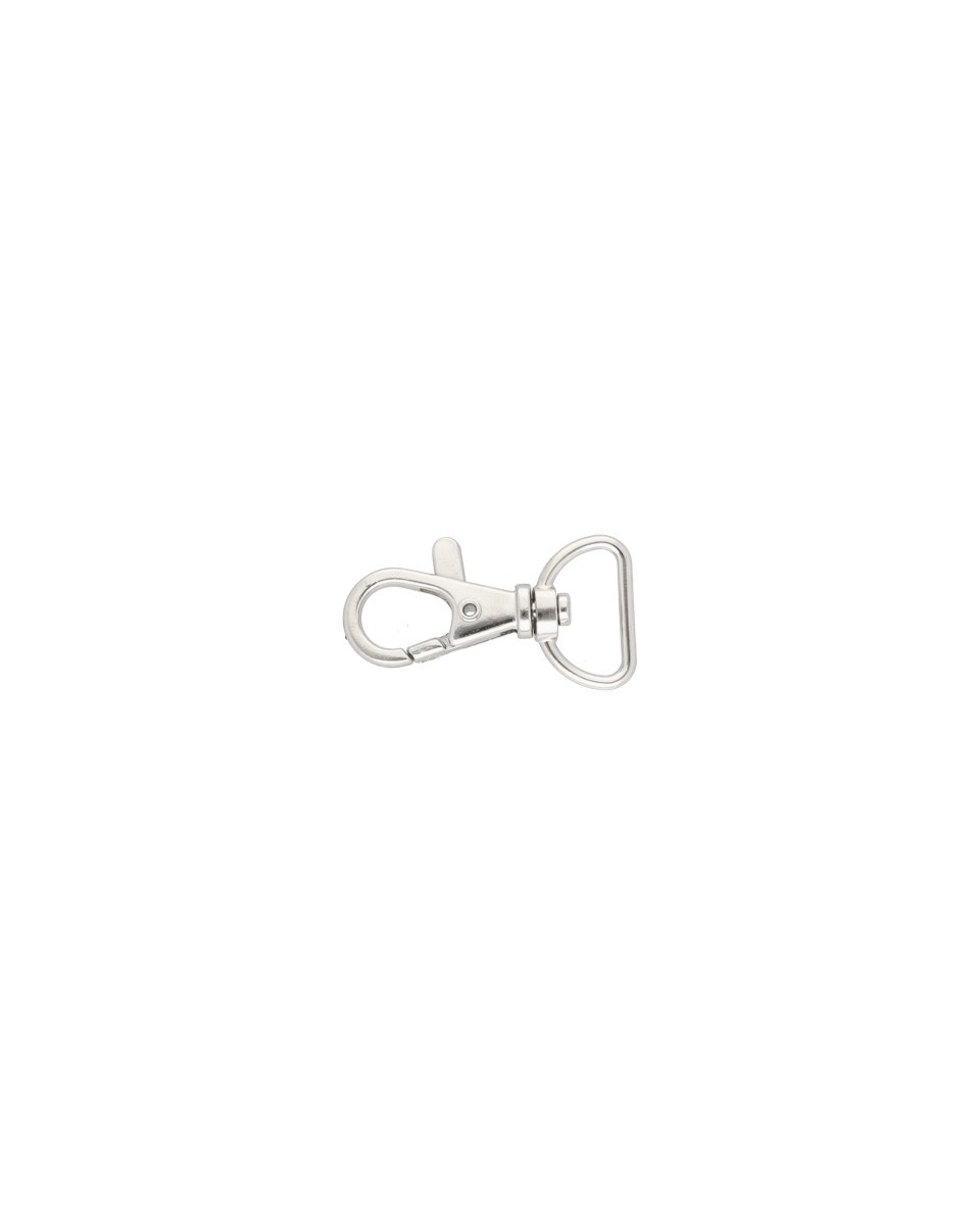 METAL  SNAP HOOK 14&nbspMM LIGHT NICKEL  100  PCS