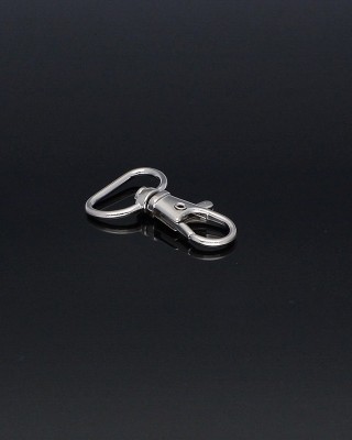 METAL  SNAP HOOK 14&nbspMM LIGHT NICKEL  100  PCS