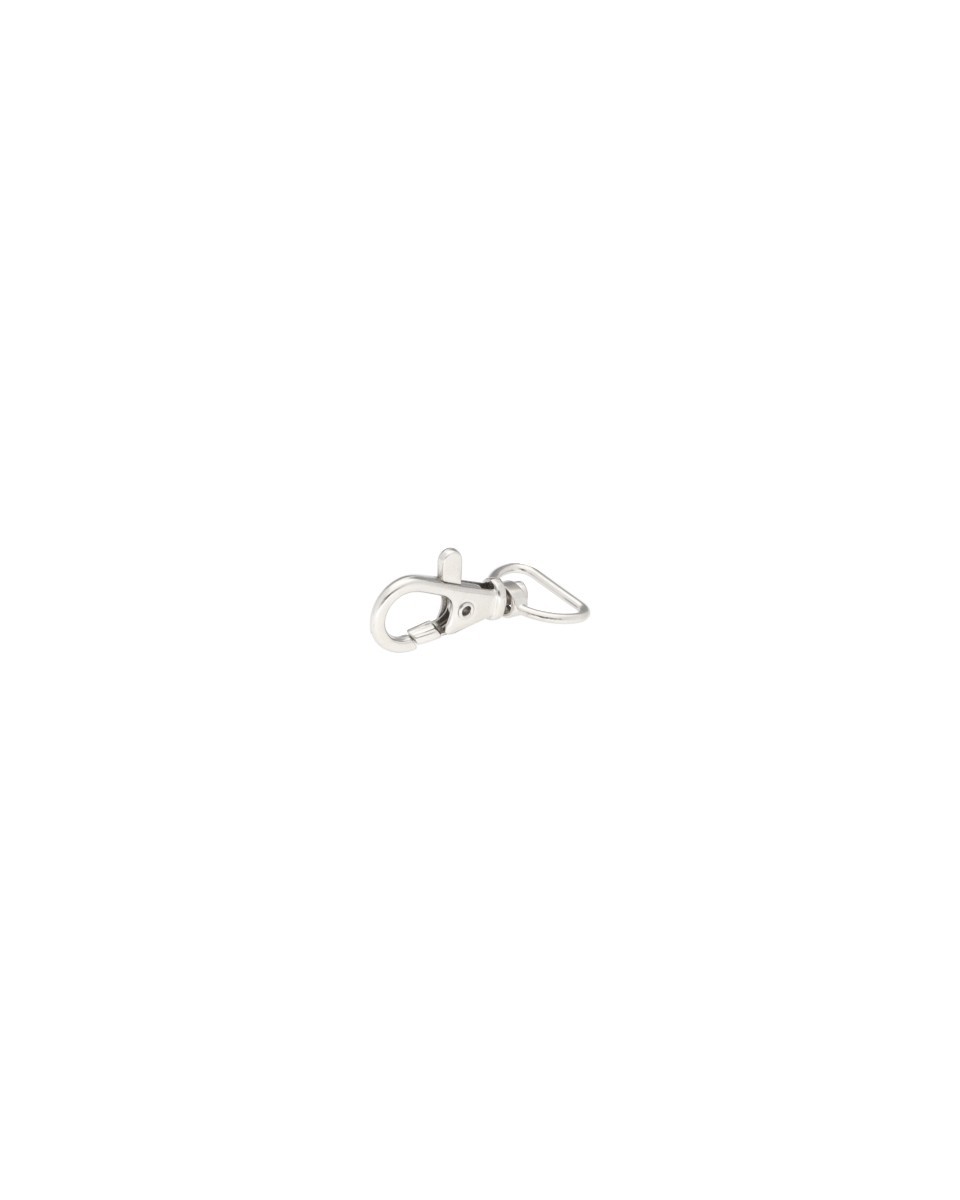 METAL SNAP HOOK 16 MM NICKEL 100 PCS