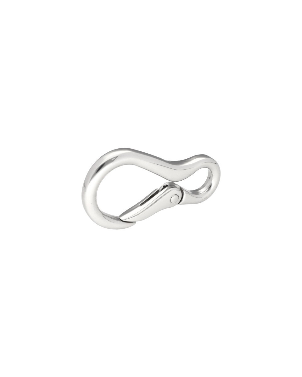 EXTRA GLANZ KARABINERHAKEN 14 MM CHROBRY NICKELGLANZ 1  ST.