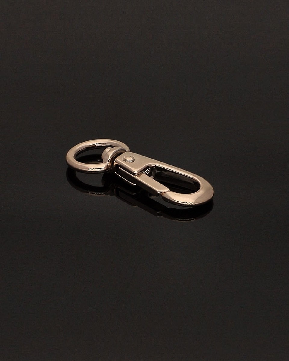 EXTRA SHINING METAL SNAP HOOK YME3113(0277) 15   MM  HENRYK LIGHT GOLD 1 PCS