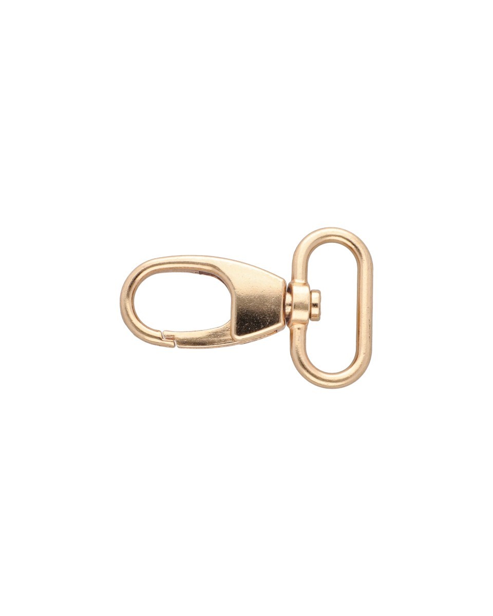 METAL SNAP HOOK SX7716A  27 MM ADAM LIGHT GOLD 1   PCS