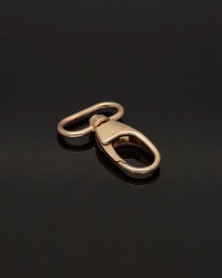 METAL SNAP HOOK SX7716A  27 MM ADAM LIGHT GOLD 1   PCS