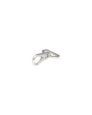 METAL SNAP HOOK 26 MM GUSTAW GLOSSY NICKEL 1  PCS