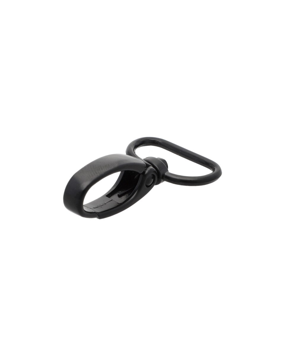 METAL SNAP   HOOK&nbsp20 MM  MATT    BLACK 100    PCS