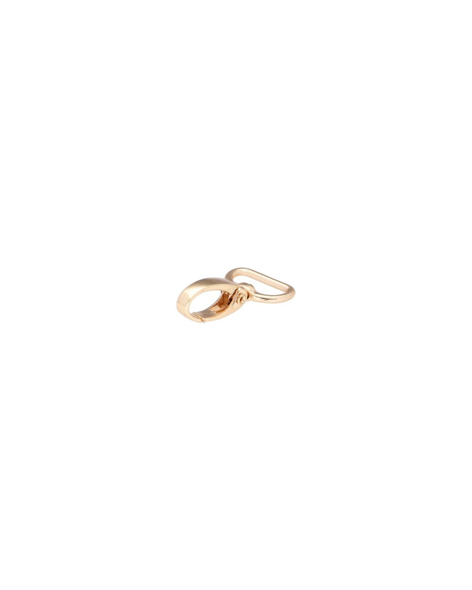 METAL SNAP HOOK RF-101  20 MM LIGHT          GOLD 100 PCS