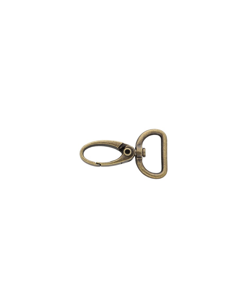 KARABINERHAKEN RF-101 20 MM ALTGOLD 100  ST.
