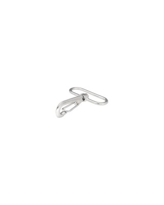 KARABINERHAKEN 38 MM HIPOLIT NICKEL 100   ST.