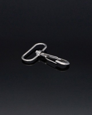 KARABINERHAKEN 38 MM HIPOLIT NICKEL 100   ST.