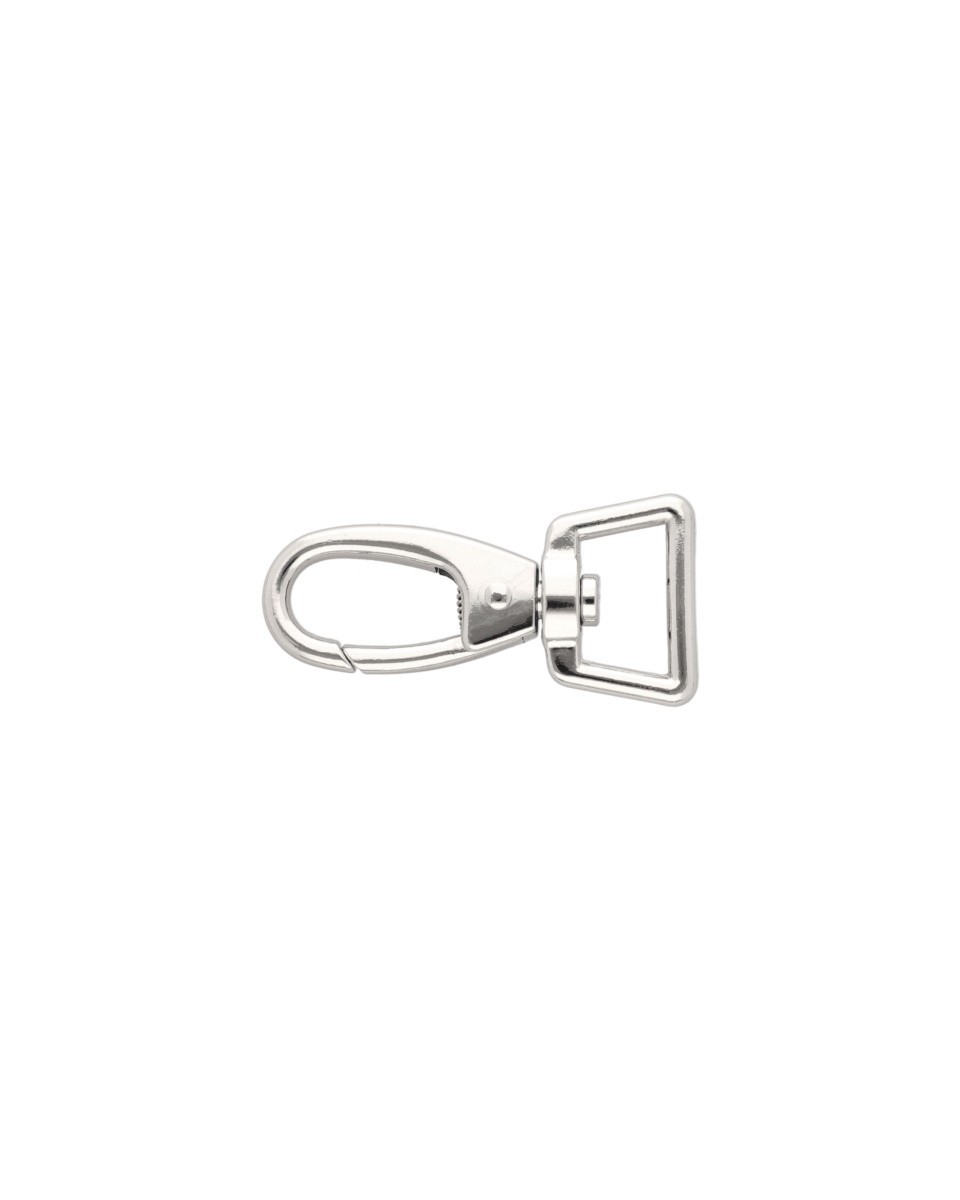 KARABINERHAKEN 20 MM NICKEL 1  ST.