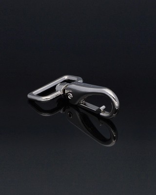 KARABINERHAKEN 32 MM DOMINIK  NICKEL 1 ST.