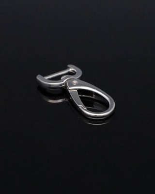 METAL SNAP HOOK 20 MM MAURYCY NICKEL 1    PCS