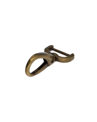 KARABINERHAKEN 19 MM MAURYCY ALTGOLD 1   ST.