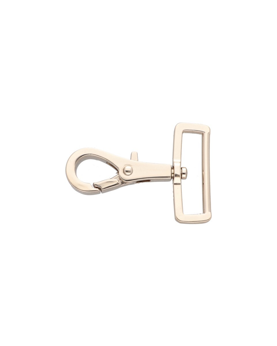 EXTRA SHINING METAL SNAP  HOOK YME0345(0272) 31 MM  ZYGMUNT LIGHT GOLD 1 PCS