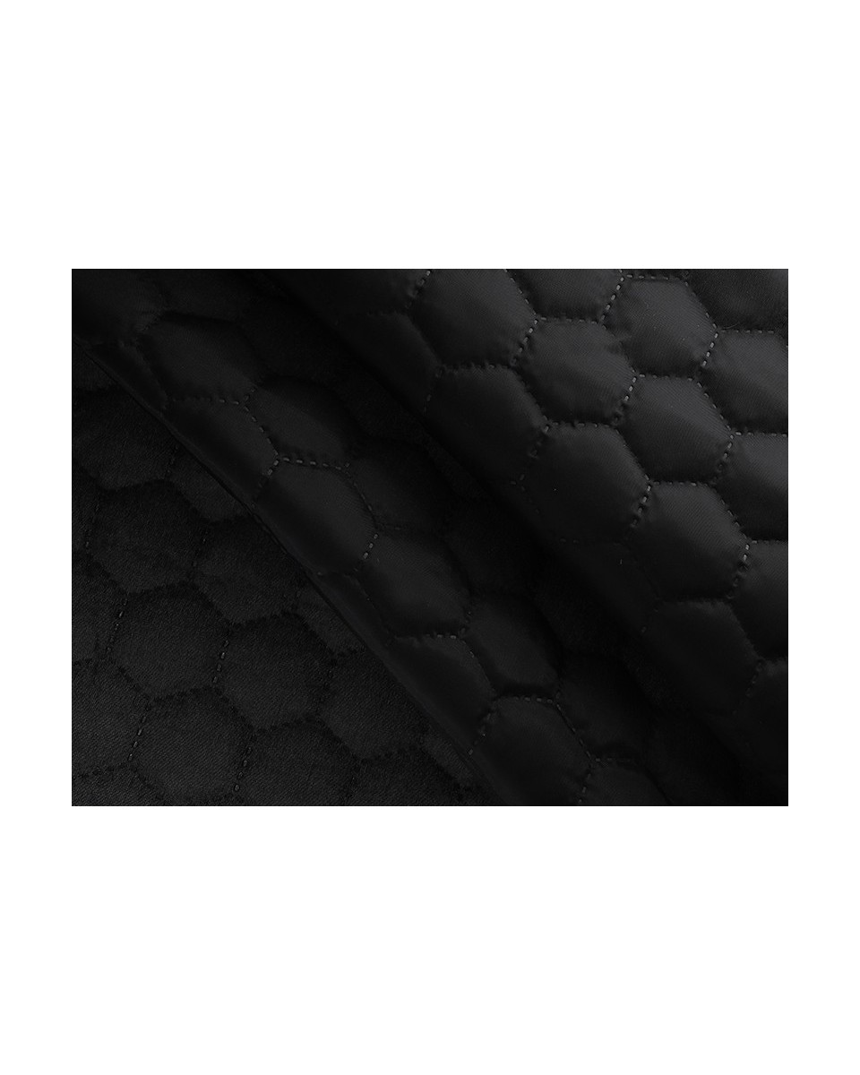 STEPPSTOFF-FUTTERSTOFF SCHACHBRETT&nbsp180T     (580)&nbspSCHWARZ 150 CM