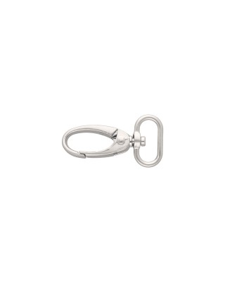 Karabińczyk metalowy 20 mm 0037 krab nikiel mat