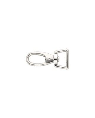 METAL SNAP HOOK 20 MM NICKEL 1 PCS
