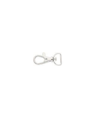 KARABINERHAKEN 12   MM NICKEL 100 ST.