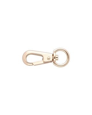 EXTRA GLANZ KARABINERHAKEN   YME3113(0277) 15 MM HENRYK  LICHT  GOLD 1 ST.