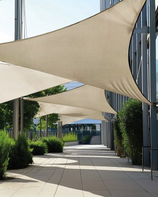 Baumwollstoff canvas  360 g/m2 (101)  hellbeige 150 cm
