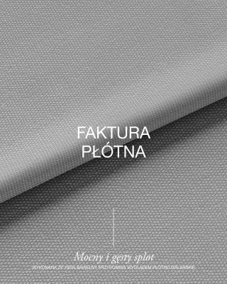 Baumwollstoff canvas 400 g/m2 Grau 165 cm 40 lm