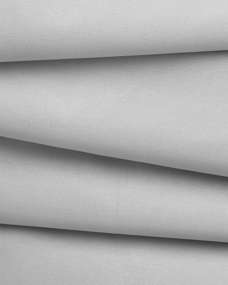 Baumwollstoff canvas 400 g/m2 Hellgrau 165 cm 40 lm