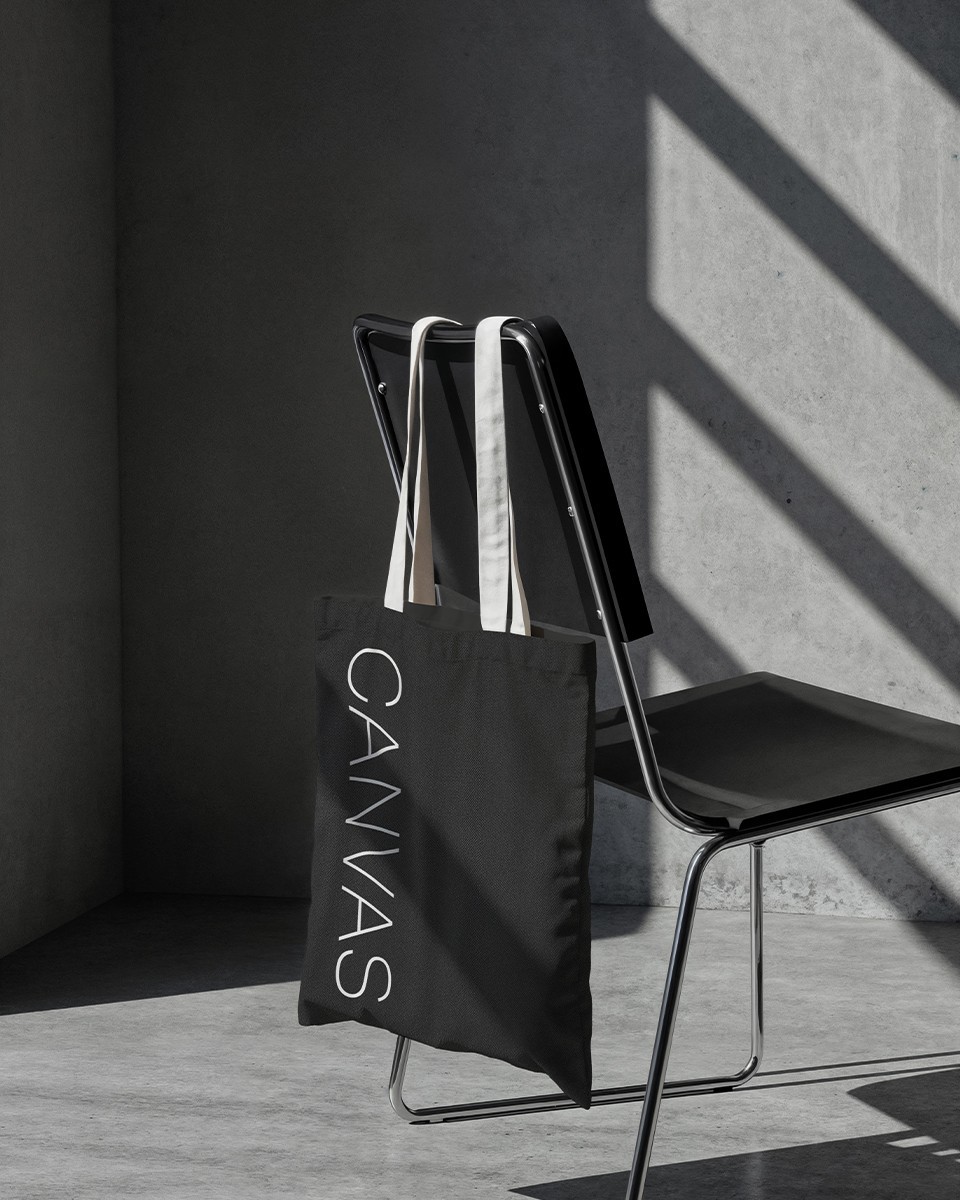 Baumwollstoff canvas 360 g/m2 (580) Schwarz 150 cm