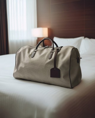 Cotton fabric canvas 400 g/m2 (894) dark beige 150 cm  40 mb